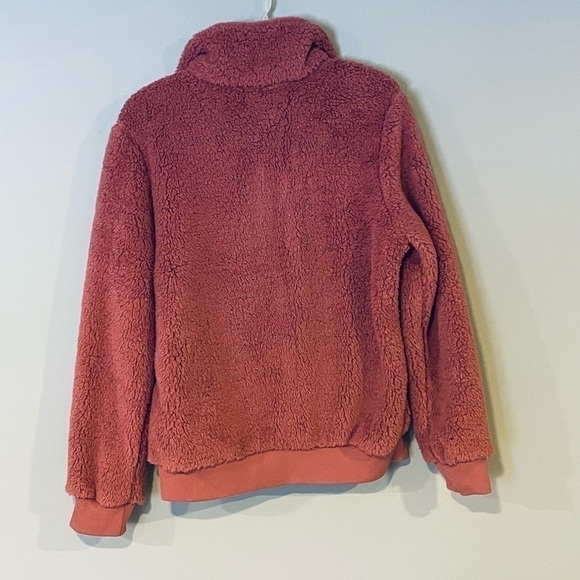 Nwt Free Country size L Sherpa jacket color pink clay - Picture 6 of 8
